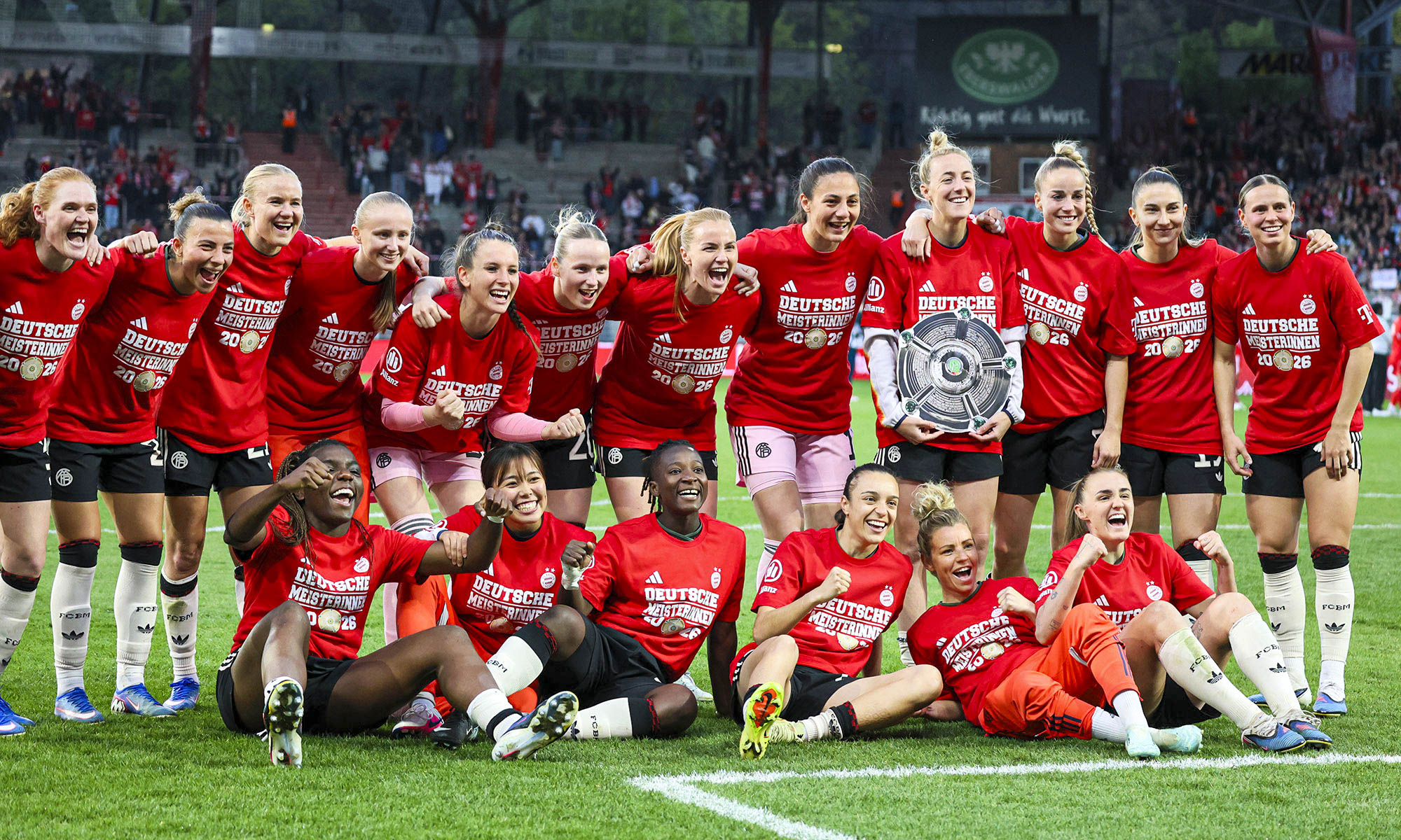 Frauen des FC Bayern München sind Deutscher Meister 2026