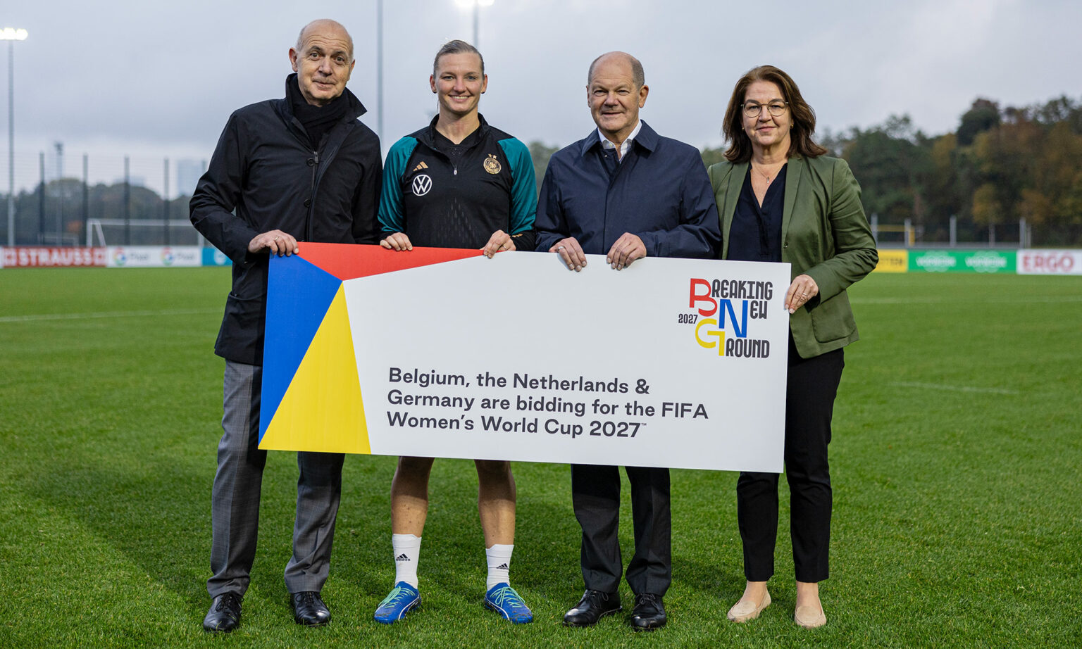 Gemeinsame Kandidatur für FrauenWM 2027 von Belgien, Deutschland und