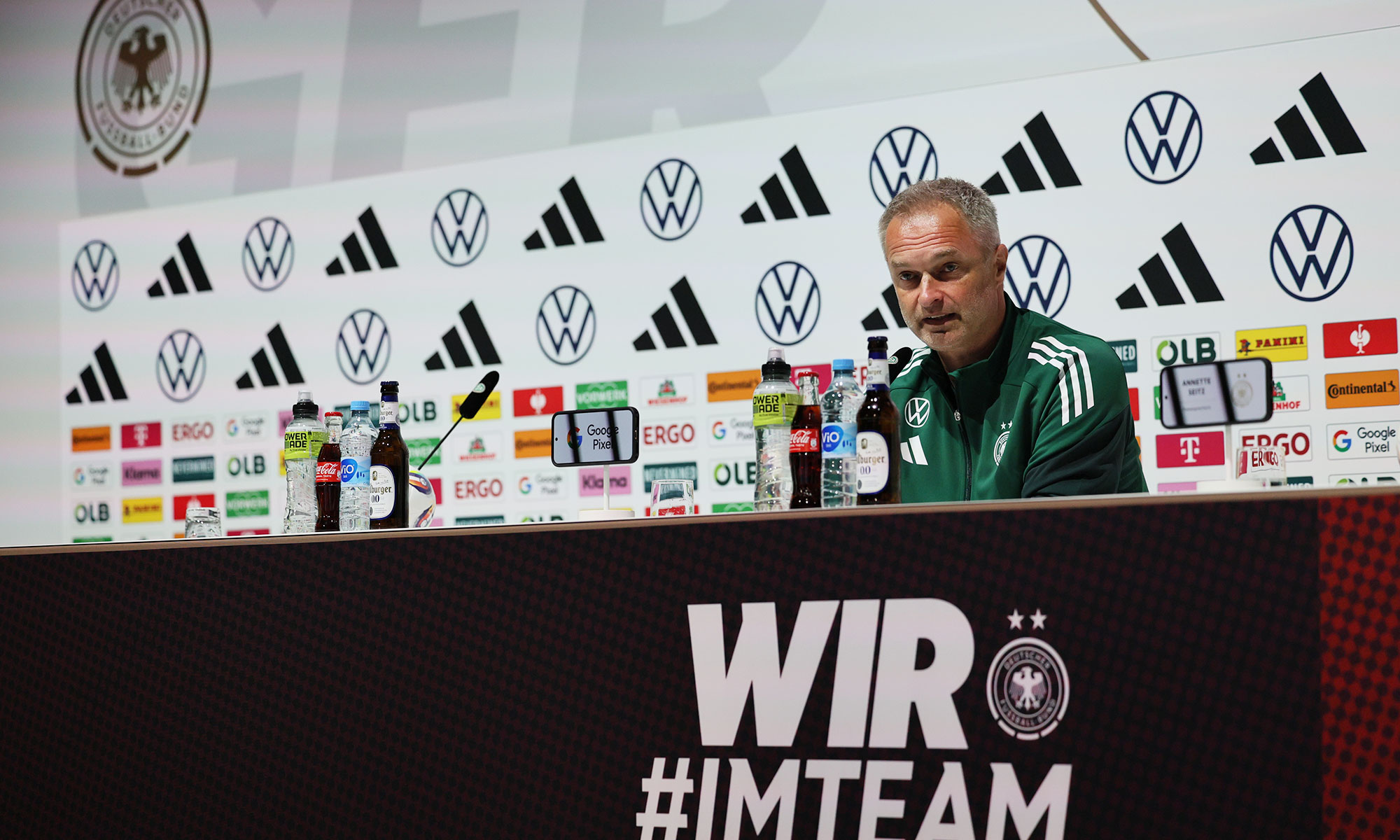 Bundestrainer Christian Wück vor Frauen-EM 2025 in Herzogenaurach