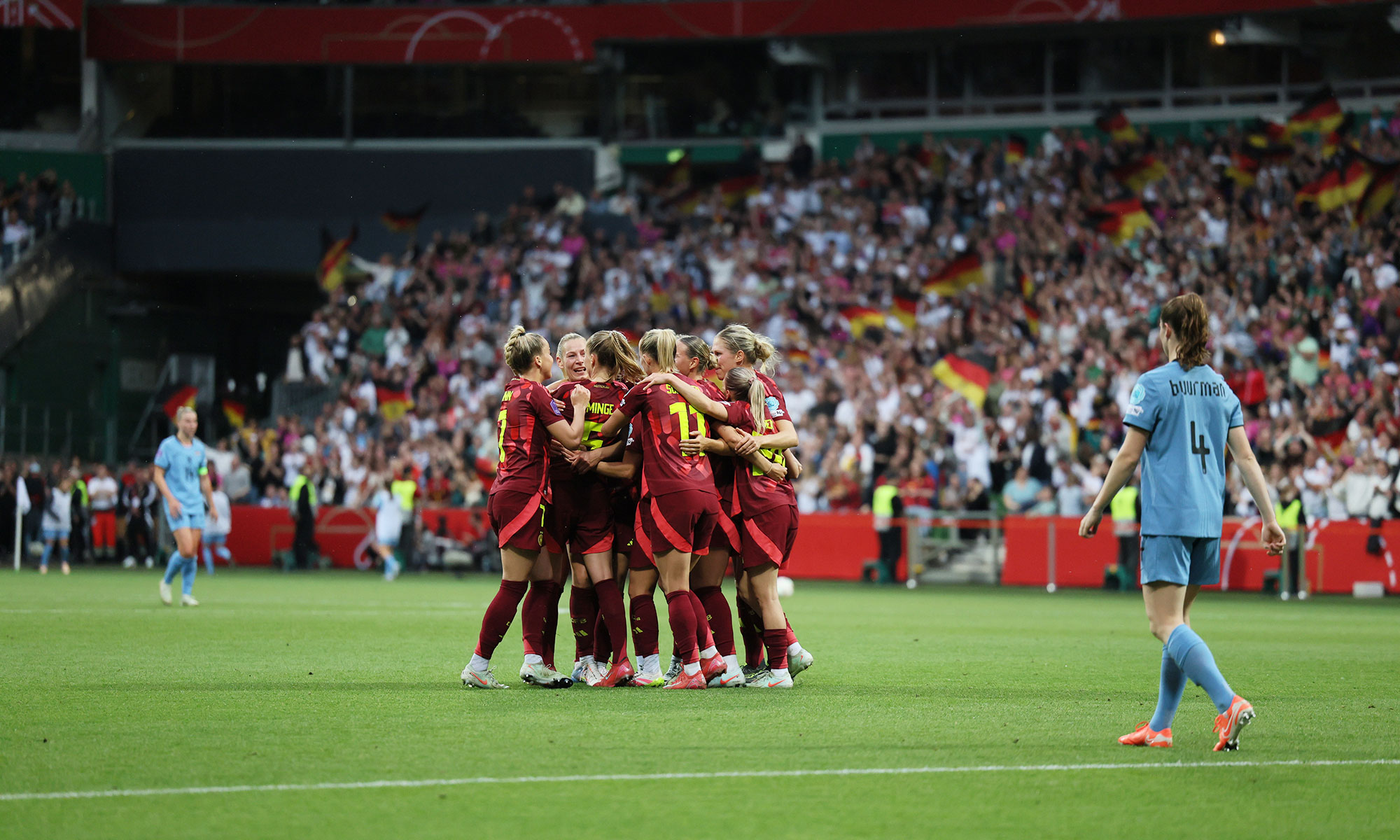DFB-Frauen gegen die Niederlande