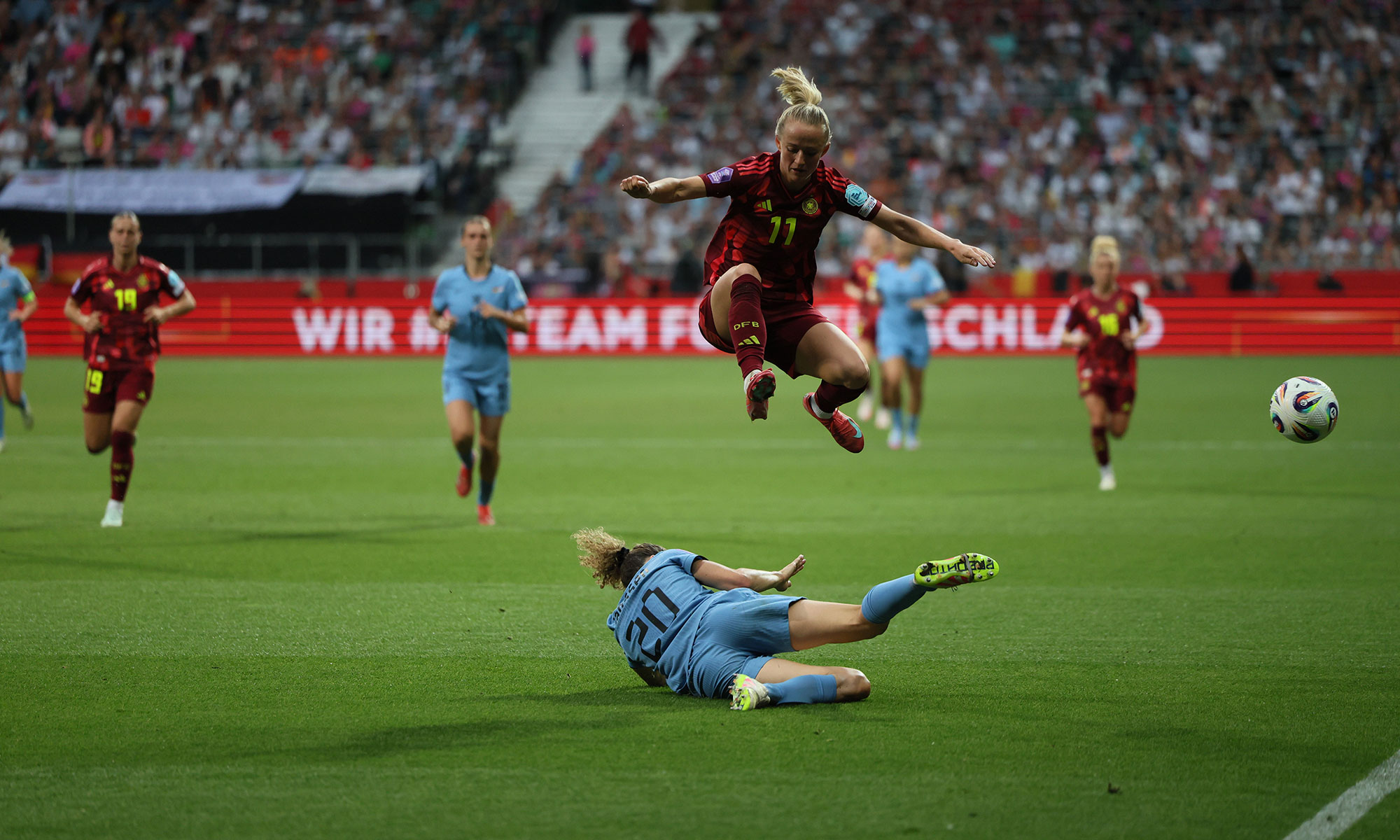 DFB-Frauen gegen die Niederlande