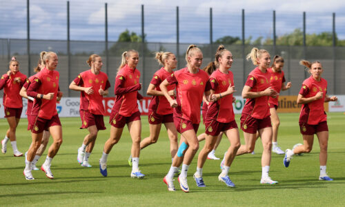 EM 2025: Trainingslager der DFB-Frauen in Herzogenaurach