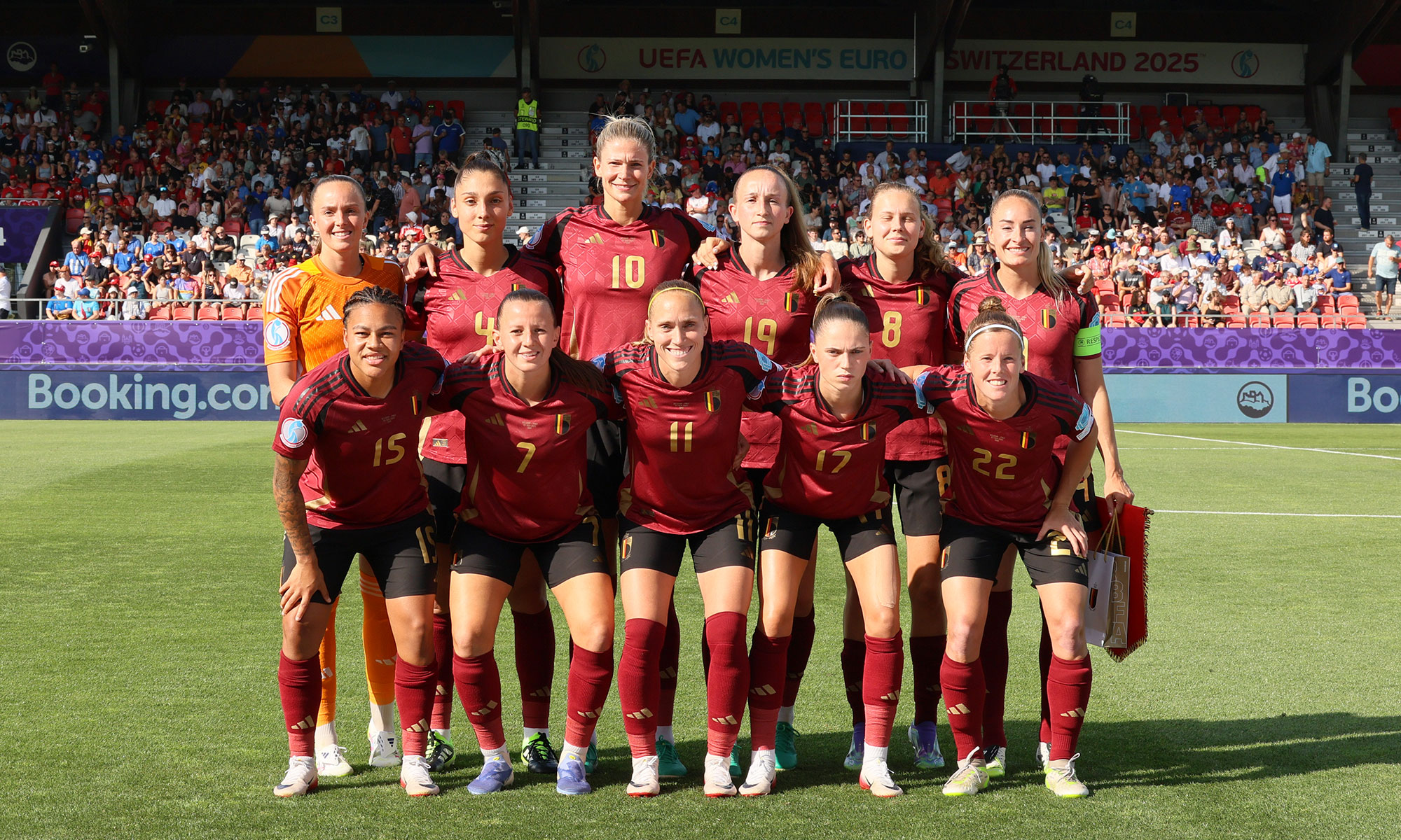 Belgien bei der Frauen-EM 2025