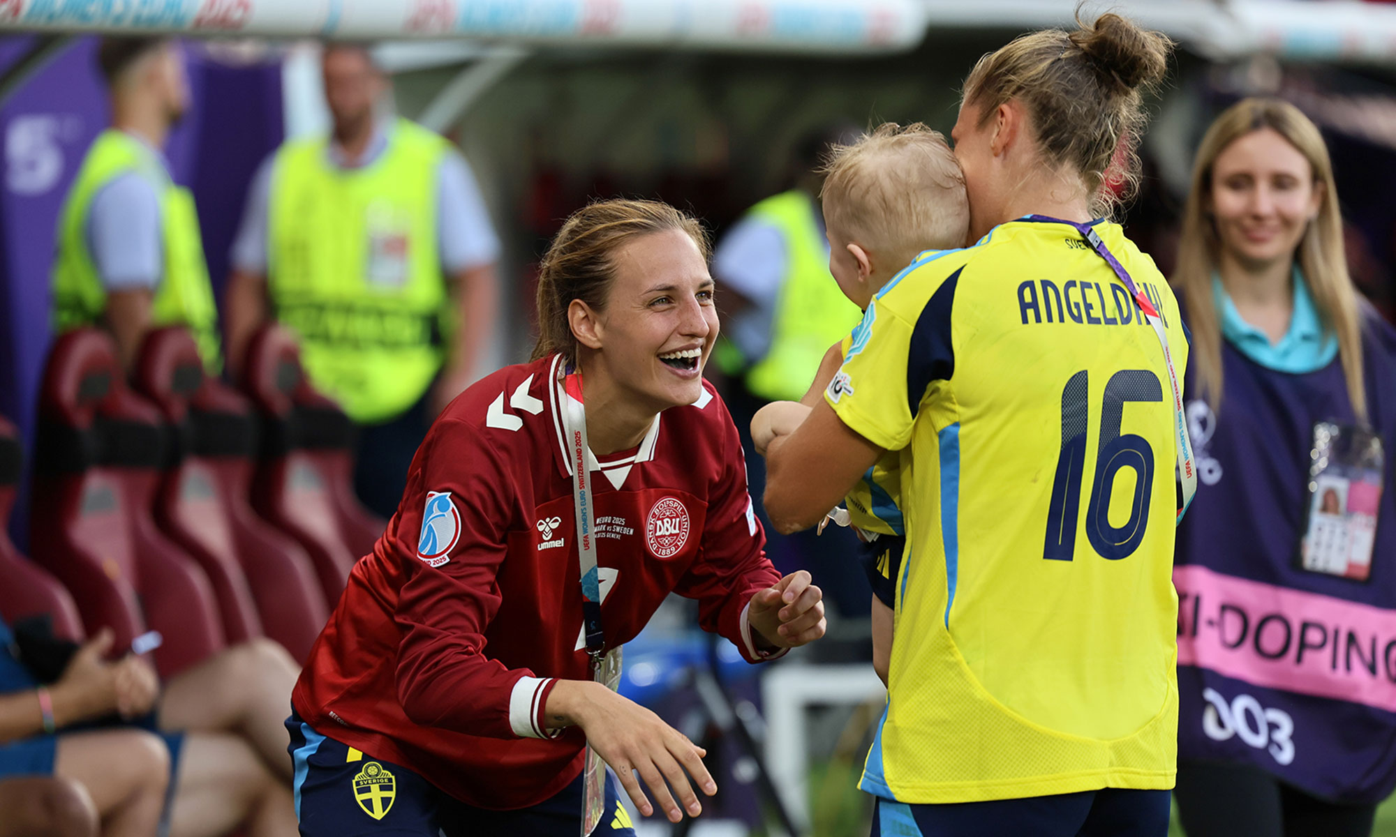 Dänemark gegen Schweden in Genf