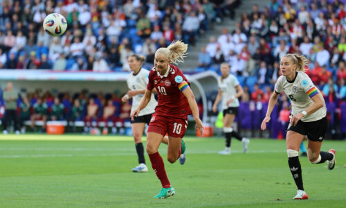 DFB-Frauen: Knapper Sieg im zweiten Gruppenspiel gegen Dänemark (Fotos)