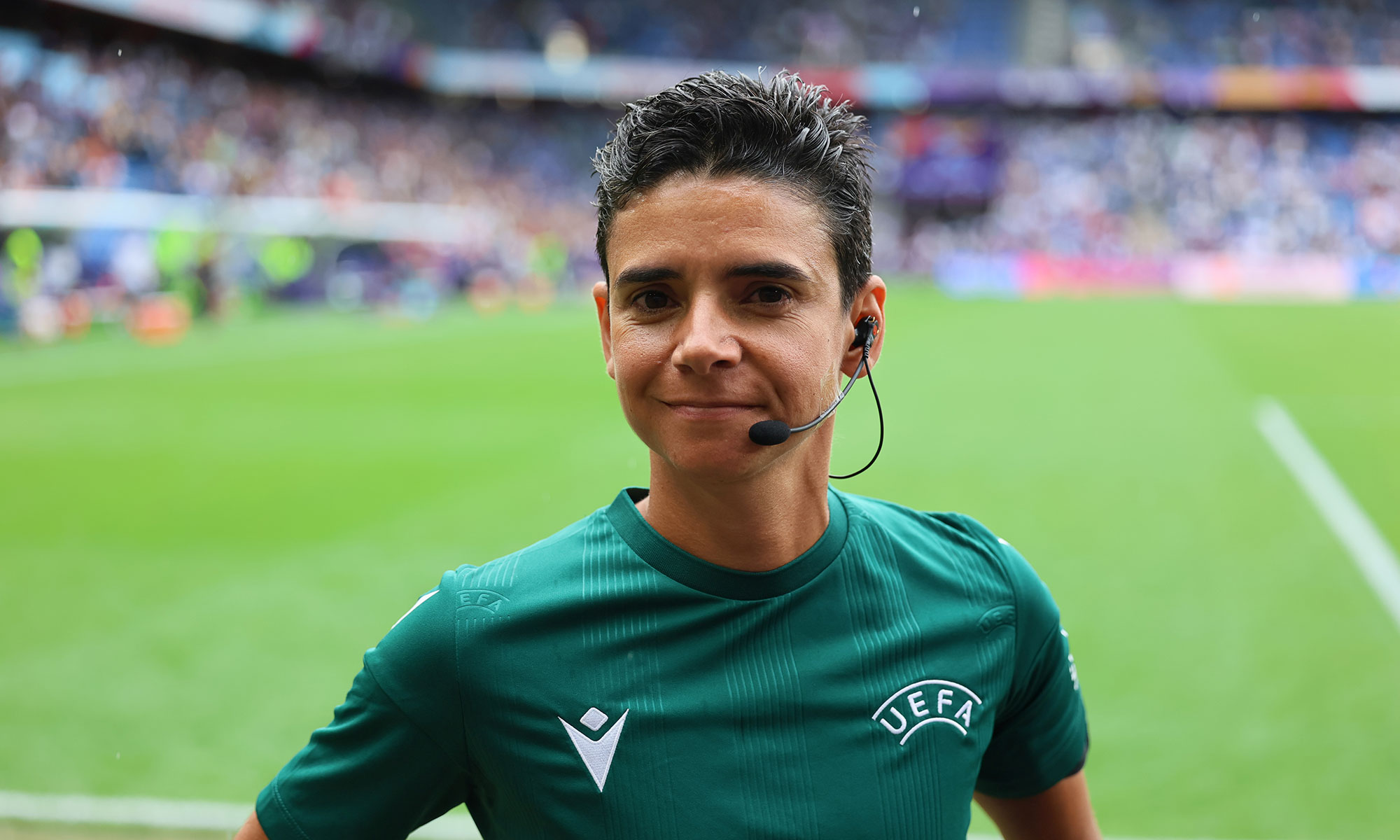 Catarina Ferreira Campos (Portugal), Schiedsrichterin bei der Frauen-EM 2025