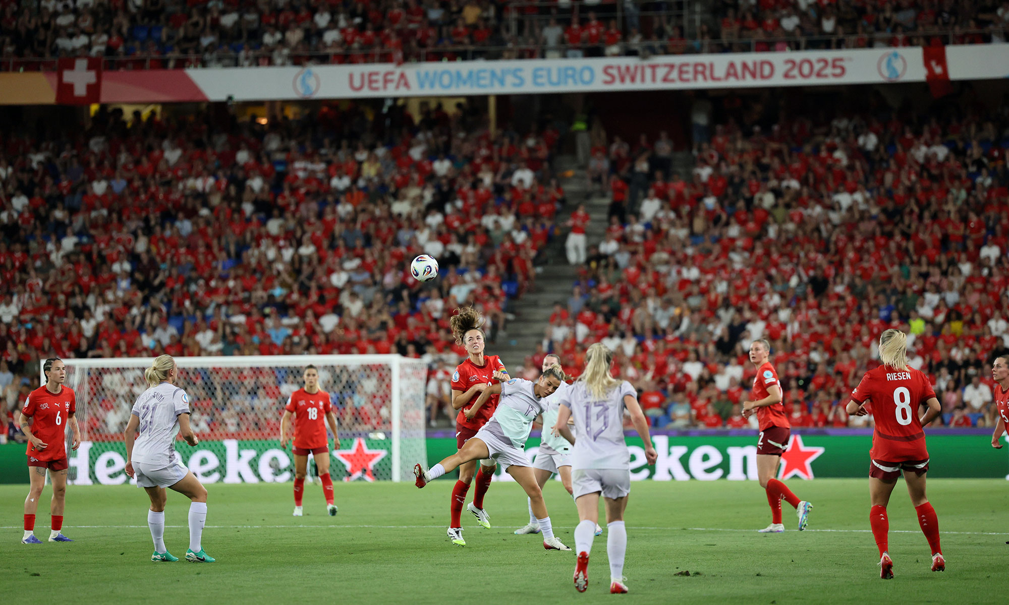 Eröffnungsspiel Schweiz gegen Norwegen