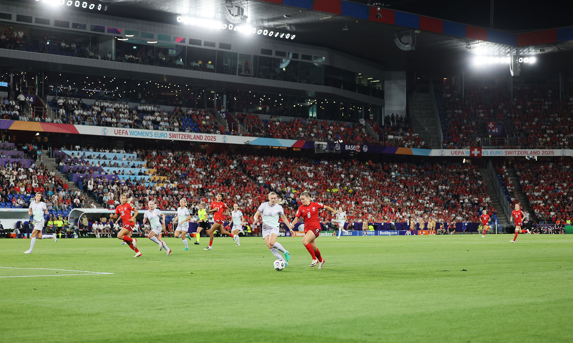 Eröffnungsspiel Schweiz gegen Norwegen