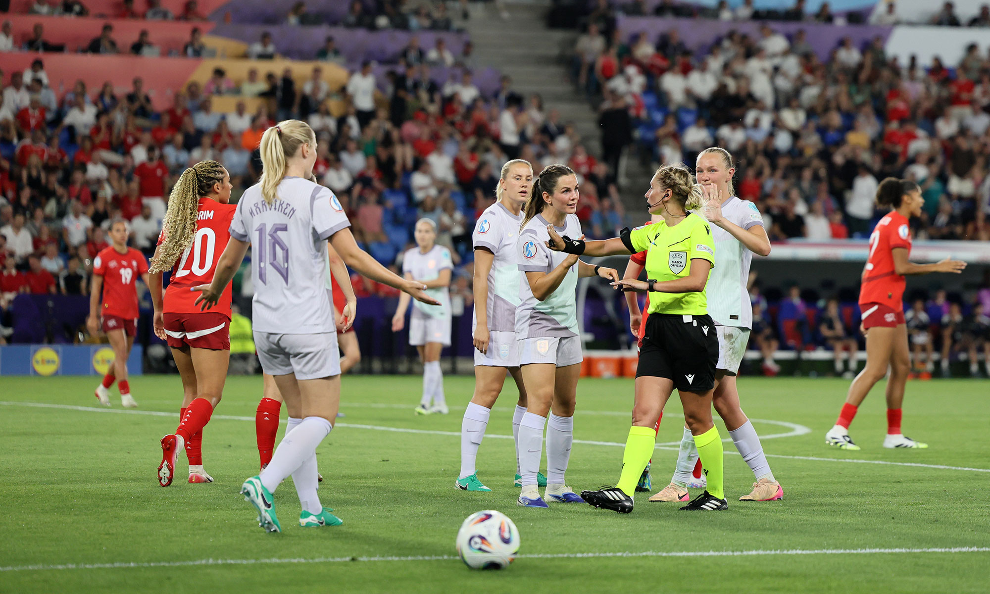 Eröffnungsspiel Schweiz gegen Norwegen
