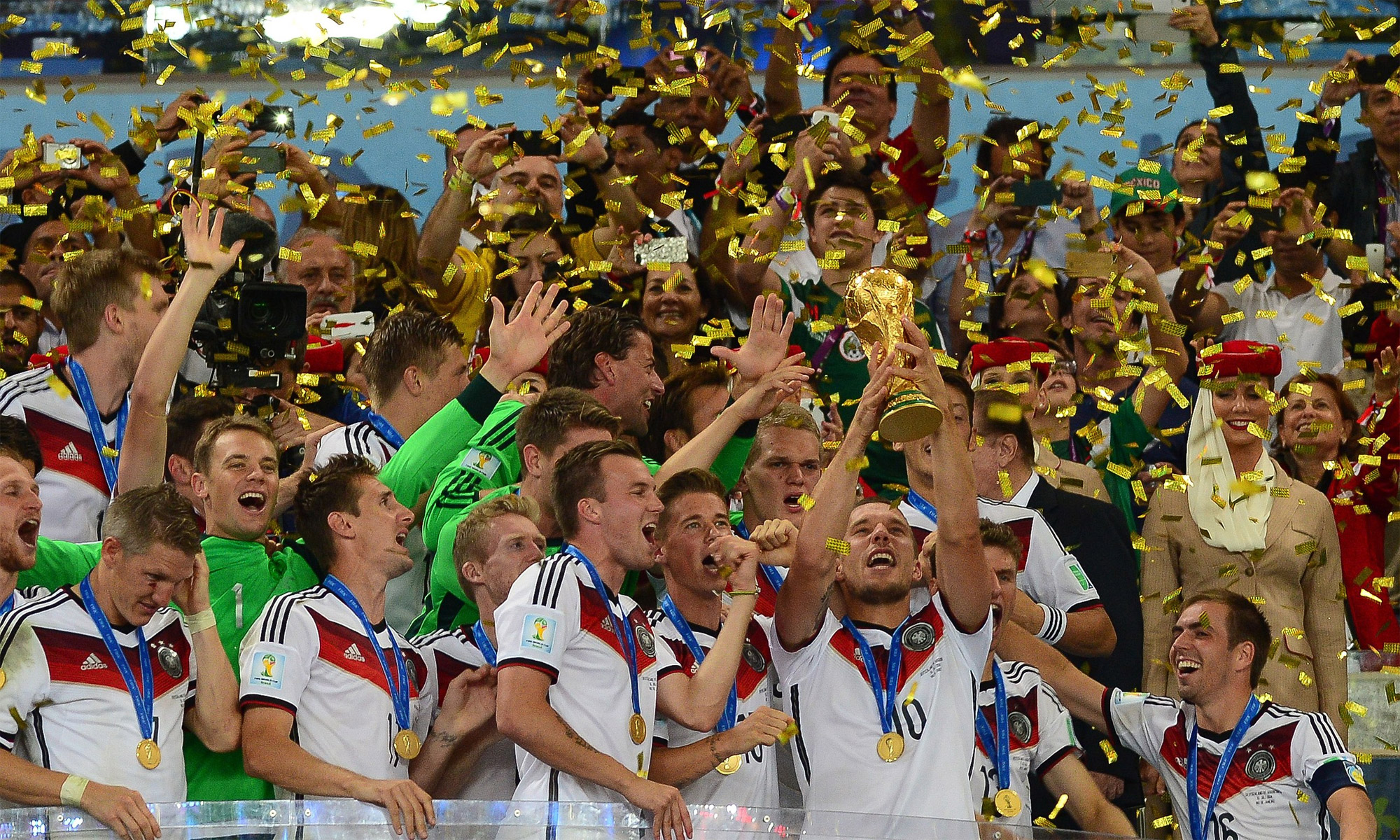 Deutschland gewinnt die WM 2014 in Brasilien