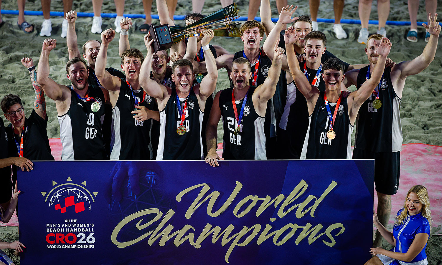 DHB-Männer sind Beachhandball-Weltmeister 2026