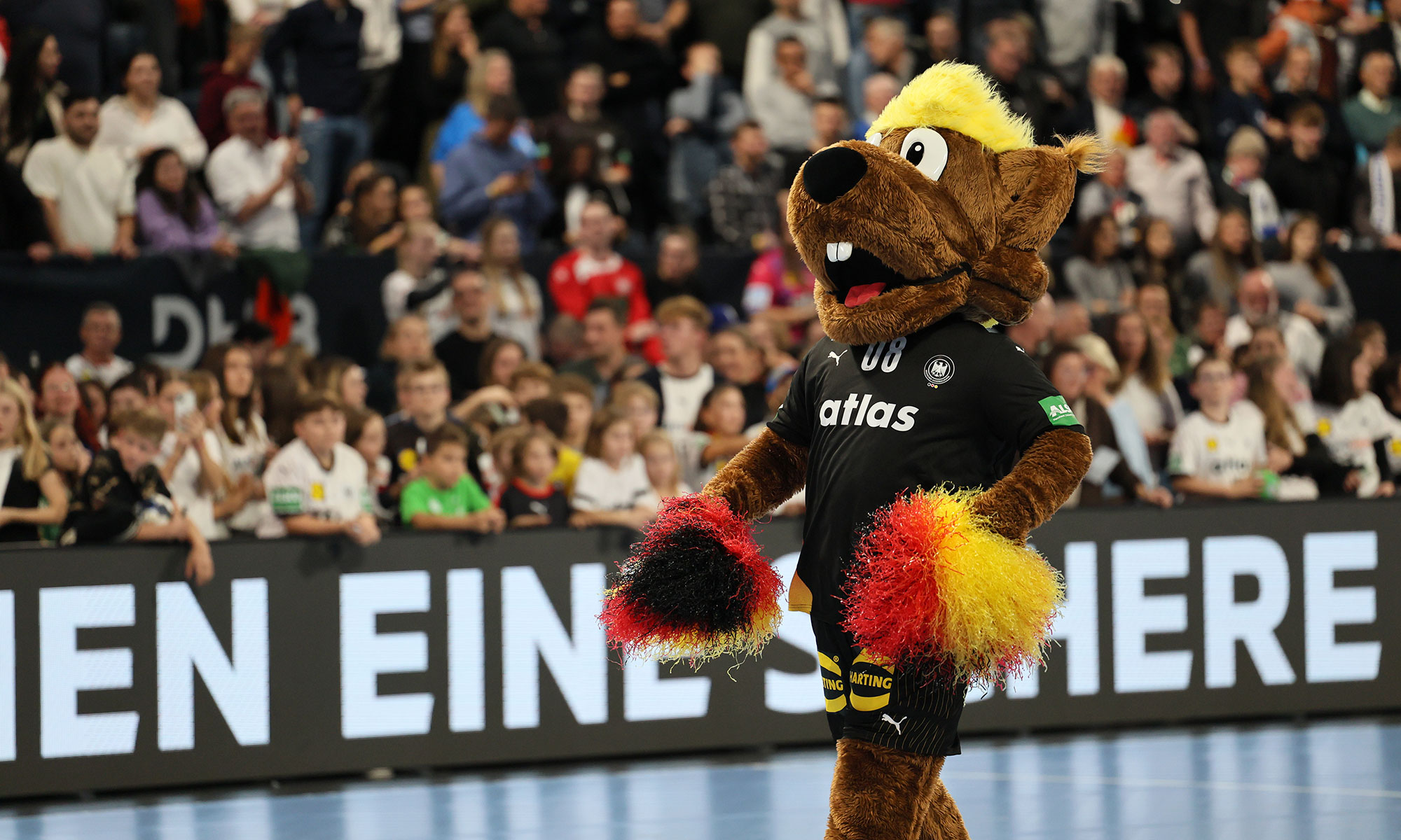 DHB-Maskottchen Hanniball