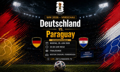 Deutschland gegen Paraguay: Aufstellung, Kader & TV-Übertragung