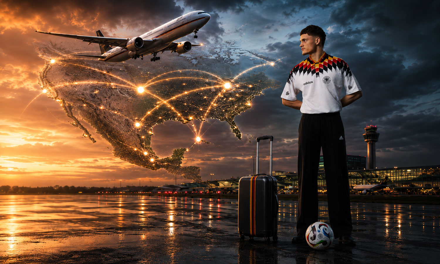 WM 2026: Reisen und Flüge der deutschen Nationalmannschaft