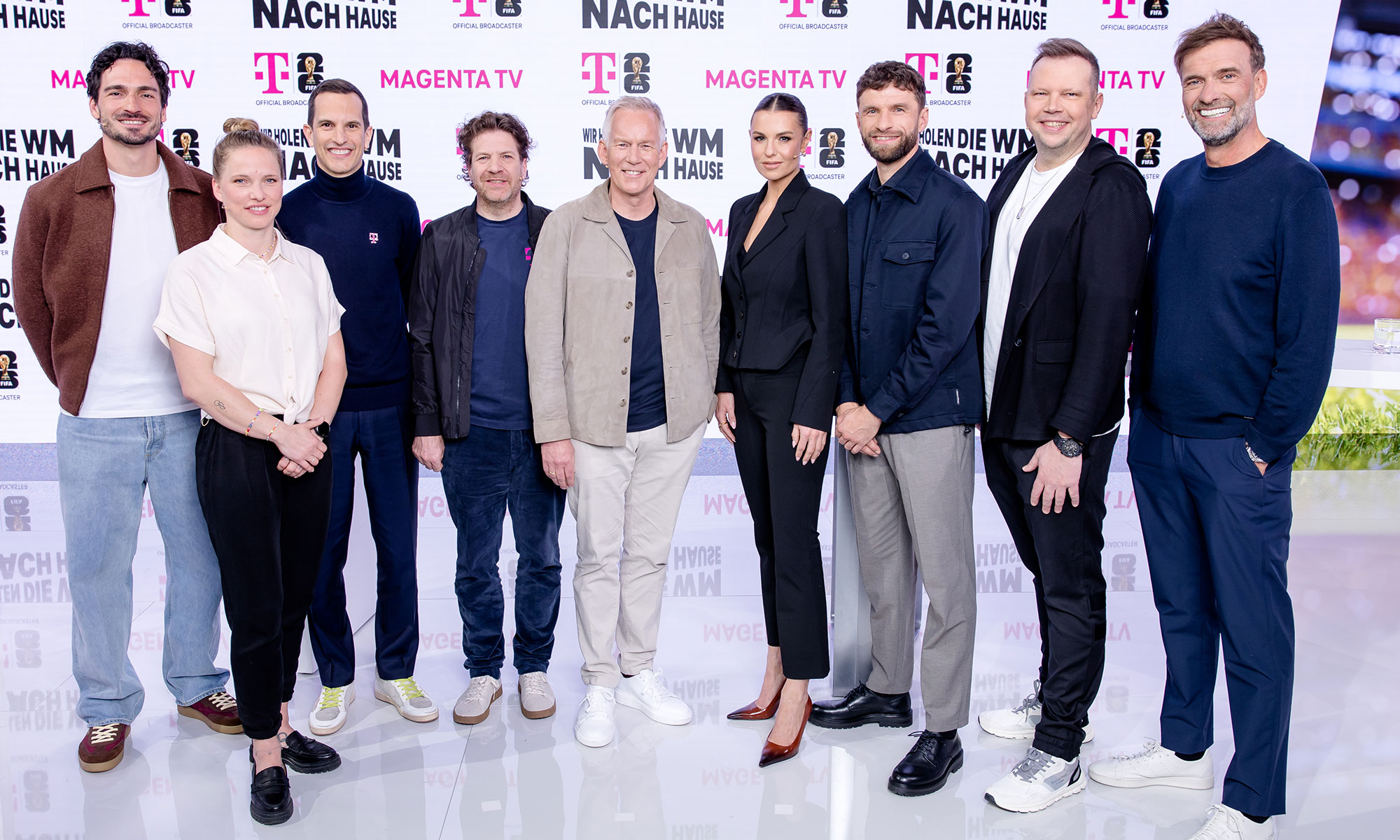 Das WM-Team von MegentaTV