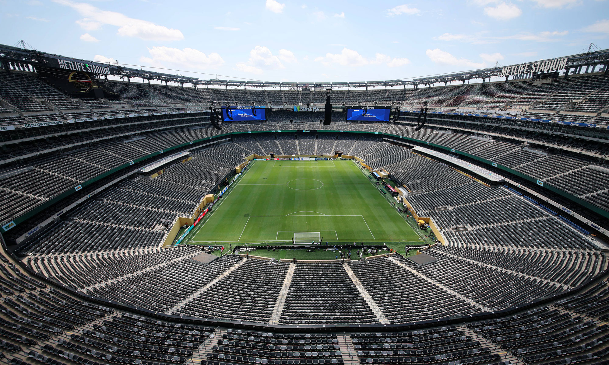 MetLife Stadium, East Rutherford, New Jersey.